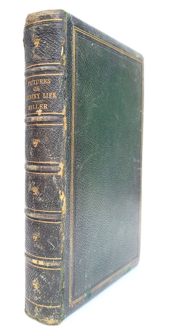 1847 PICTURES OF COUNTRY LIFE & SUMMER RAMBLERS by T. MILLER antique ILLUSTRATED (1 of 7)