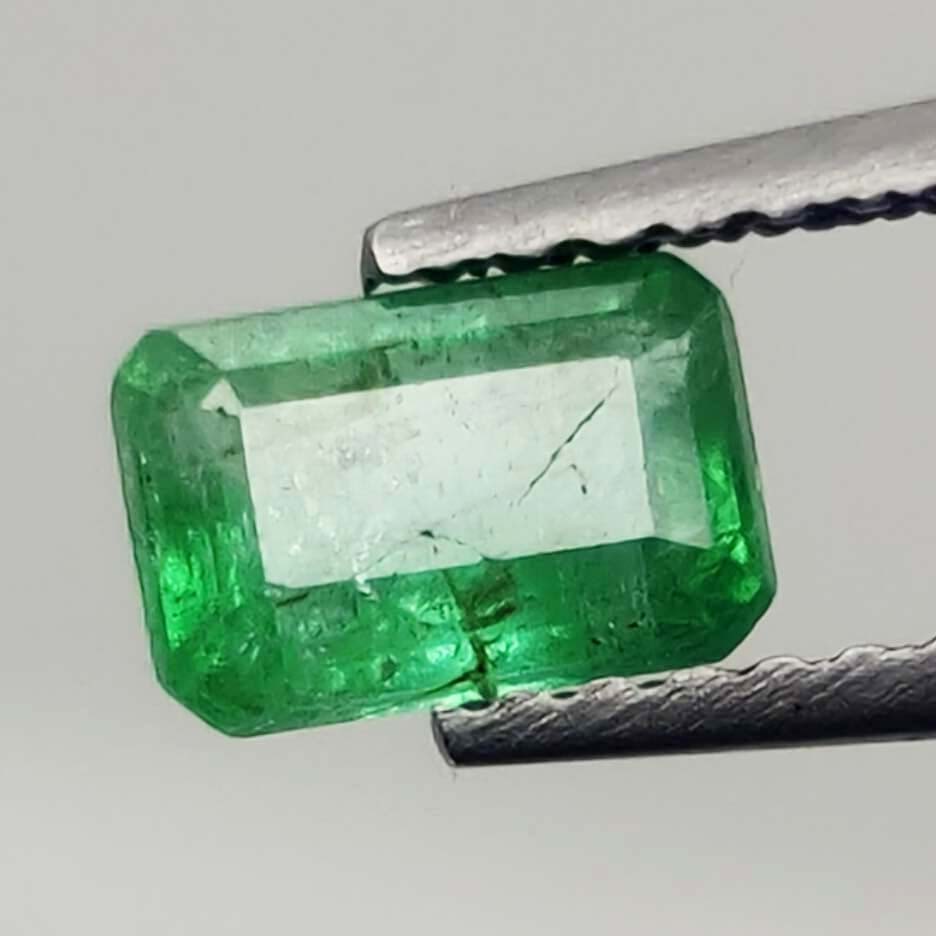0.70 ct Natural Zambian Emerald (1 of 3)