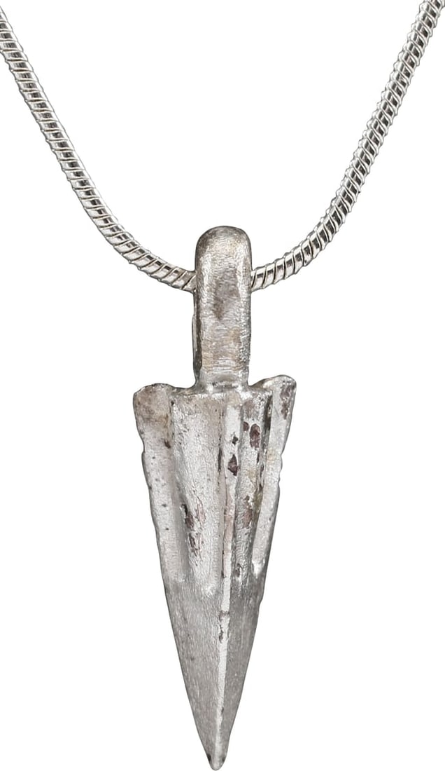 ROMAN ARROWHEAD PENDANT, 3rd-5th CENTURY AD, (1 of 3)