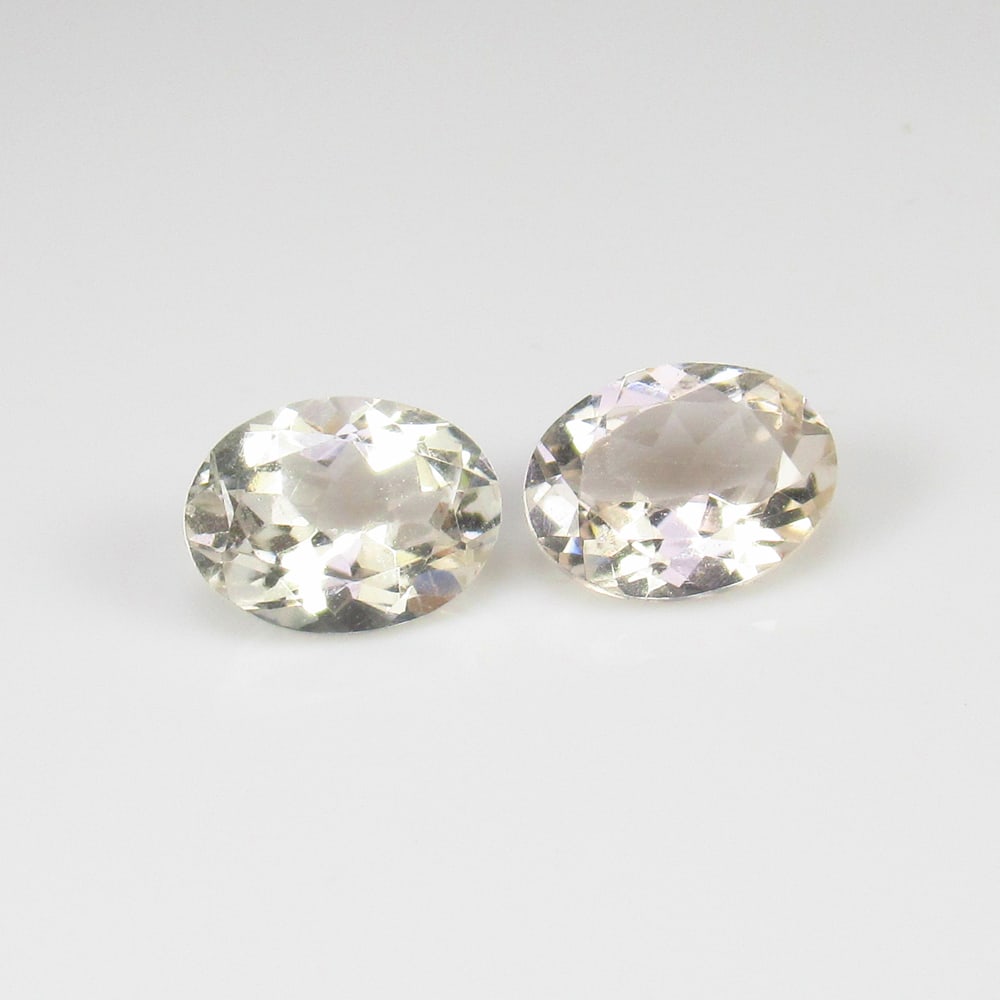 Natural Imperial Topaz Pair - 2.70 Ct (1 of 2)