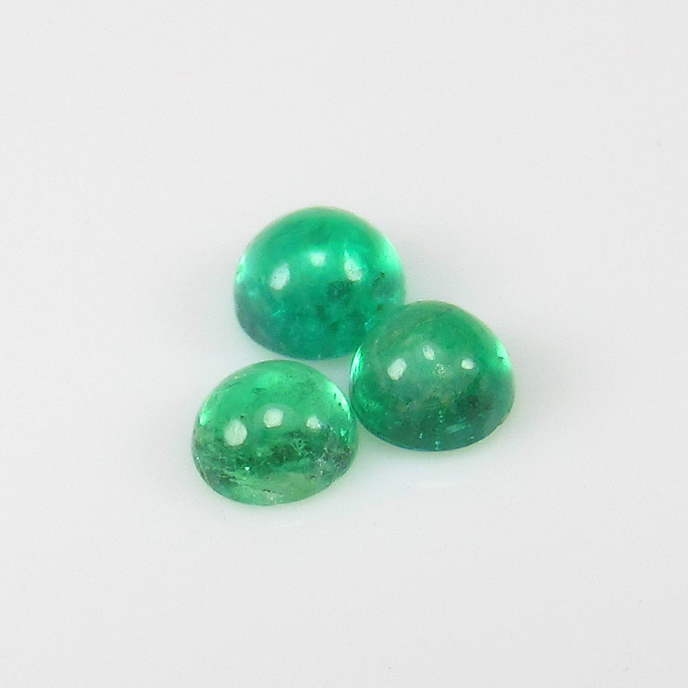 Natural Emerald Set - 0.38 Ct (1 of 3)