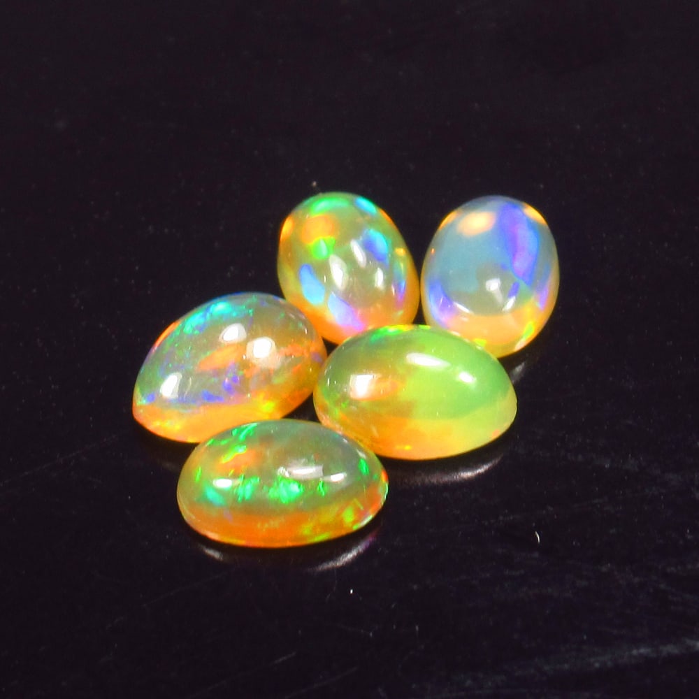Natural Multicolor Opal Set - 1.46 Ct (1 of 3)