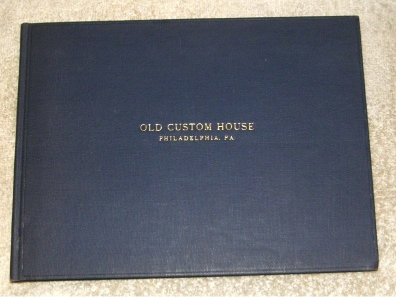 Real Photo Album OLD CUSTOM HOUSE PHILADELPHIA (1 of 7)