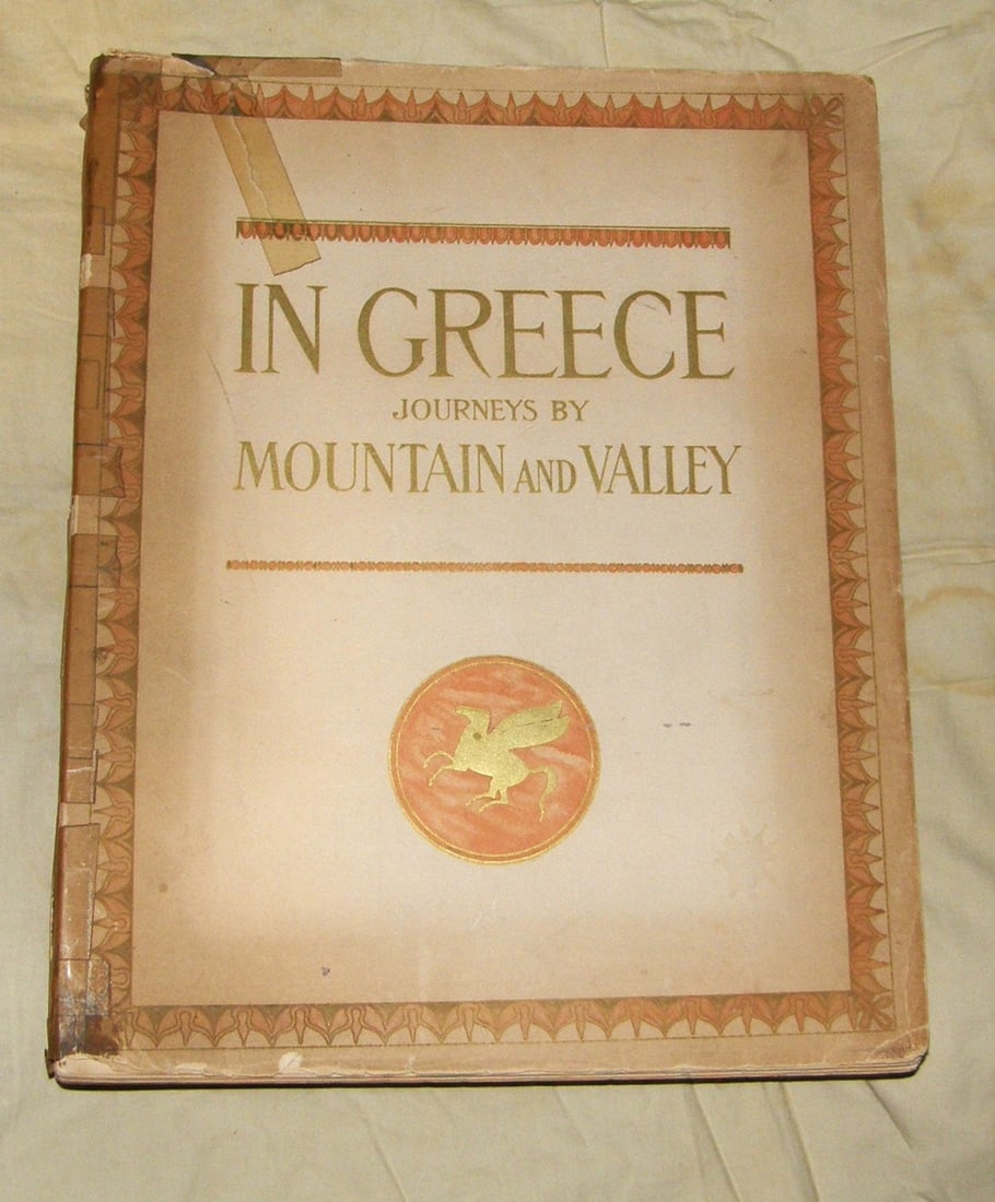 Large Phot Pictorial IN GREECE BY MOUNTAIN and VALLEY (1 of 13)