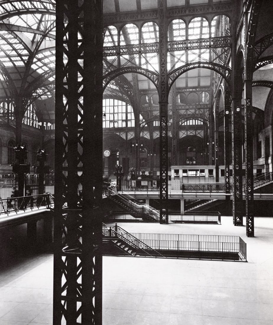 BERENICE ABBOTT - Title Unknown: Artist: BERENICE ABBOTT Print Title: Title Unknown Medium: Photo-lithograph Printed in:Japan, 1980s Image Size: approx. 11.5 x 9.5” Berenice Abbott (1898 – 1991),was an American photograph