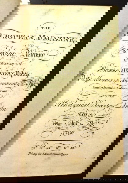 1792 Fine Binding Magazine Bounty Lafayette (1 of 8)