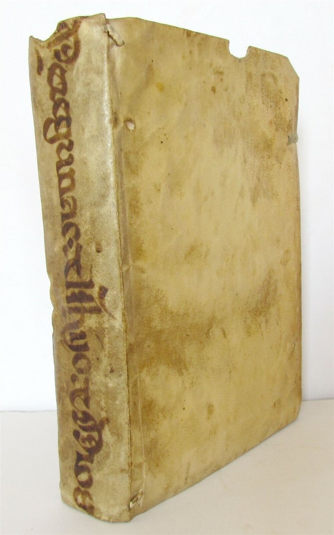 1743 LIFE OF CHRIST w/ DESCRIPTION of of JERUSALEM in SPANISH antique VELLUM: Historia Universal de la Vida, y peregrinacion del hijo de dios en el mundo by Pedro Gomez Duran A LIFE OF CHRIST WITH DESCRIPTION of HOLY LAND of JERUSALEM By Pedro Gomez Duran, a monk of the order o