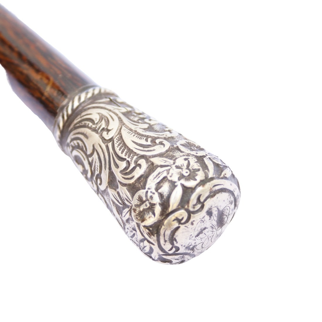 19th Century Silver Cane (1 of 6)