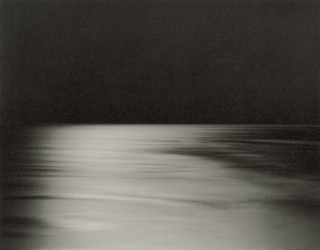 HIROSHI SUGIMOTO - Bay of Sagami, Atami, 1997: Artist: Hiroshi Sugimoto Title: Bay of Sagami, Atami, 1997 Medium: Photo Litho, 2016, Spain Dimensions: 9.4x7.35" Description: Heat Wax Mounted on 11x14" Conservation Board Artist Bio: Hiroshi Sugimot
