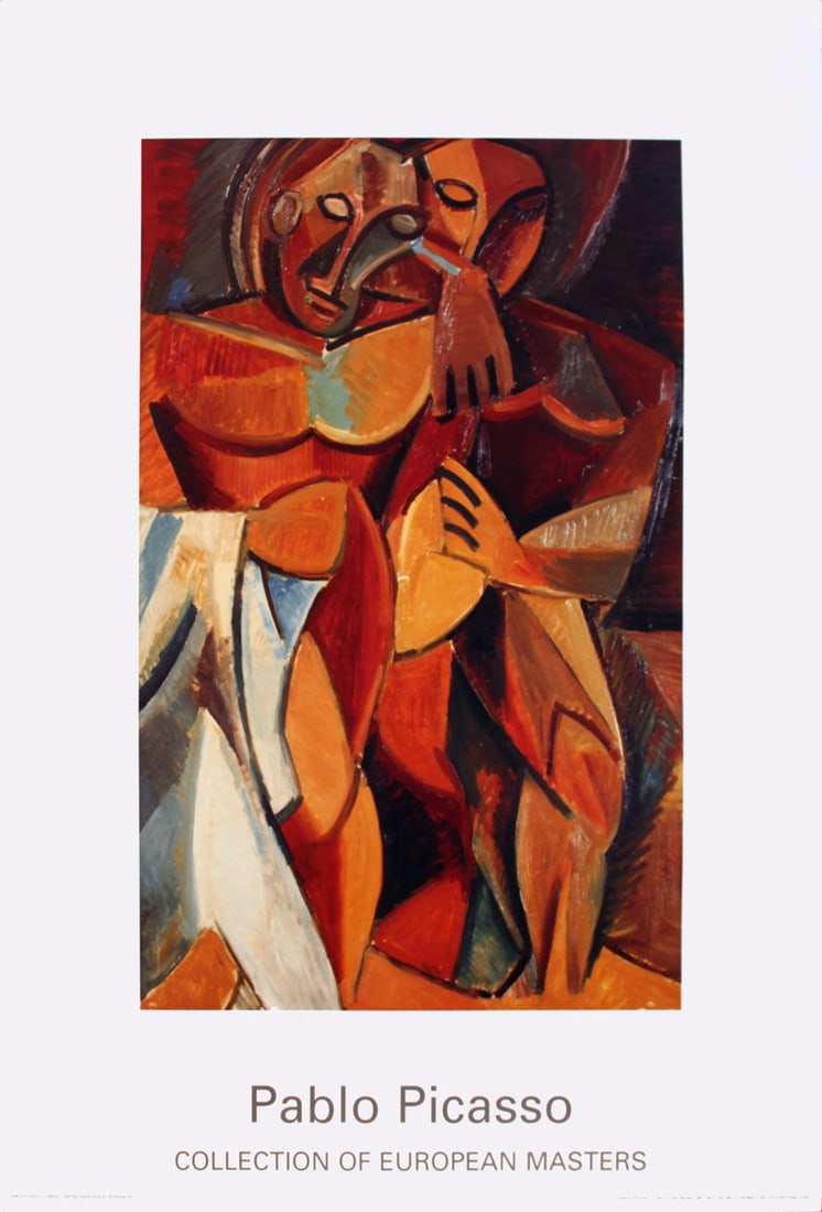 Pablo Picasso - L'amitie - Offset Lithograph 39.5" x 27.5" (1 of 1)