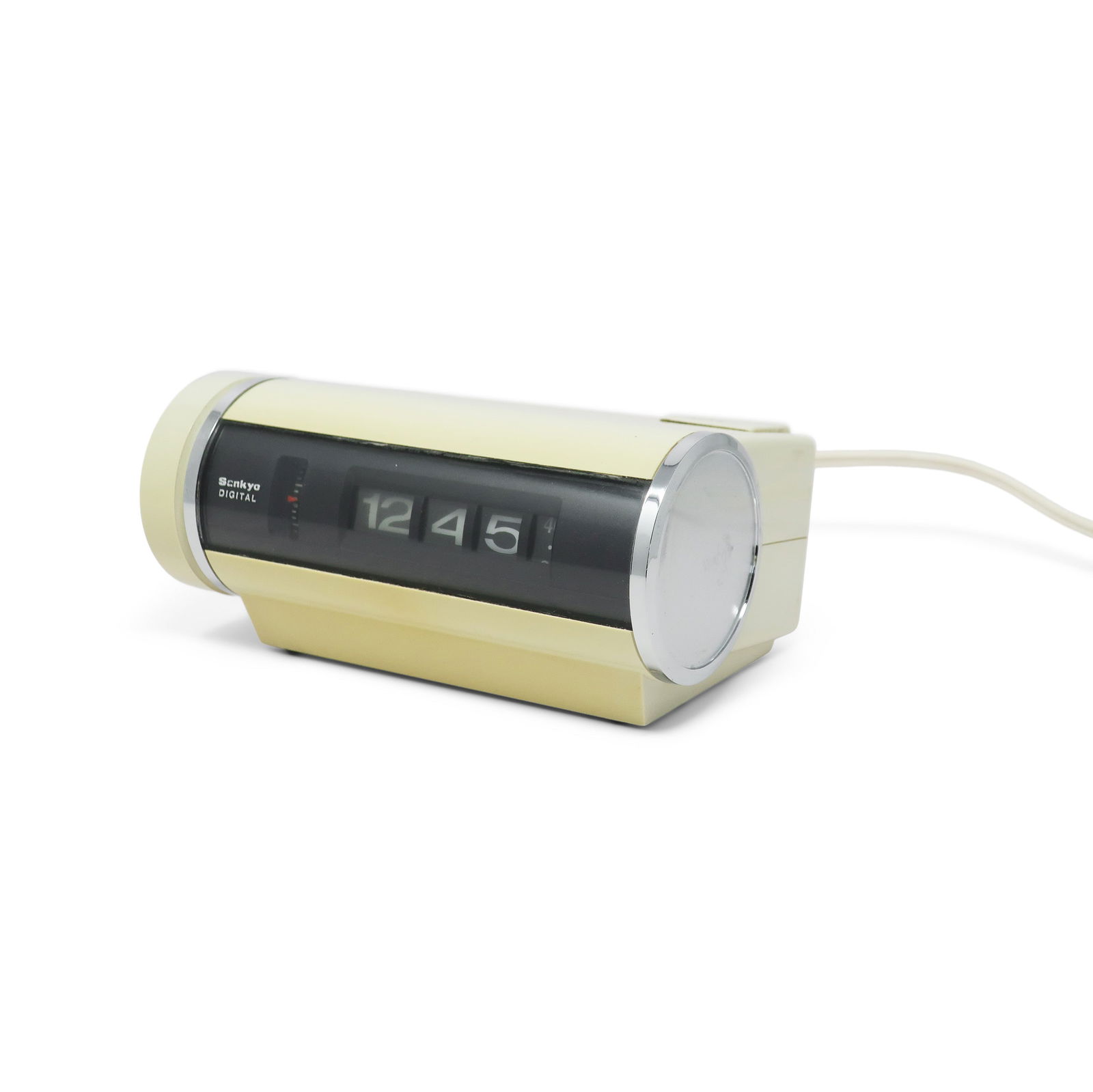 Vintage White Flip Clock by Sankyo (1 of 9)