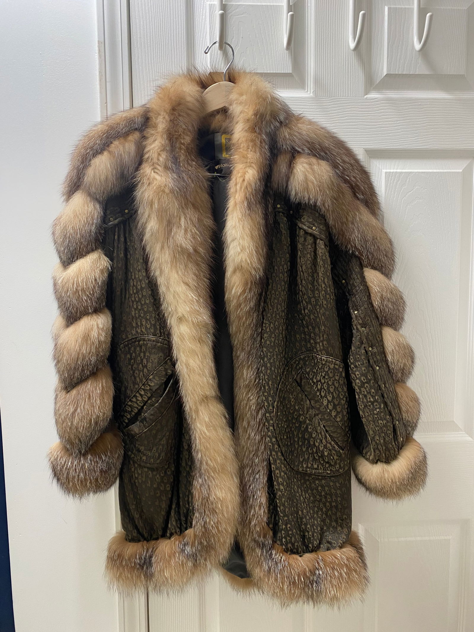 Maison Blanche x Christian Dior Fox Fur Coat (1 of 10)