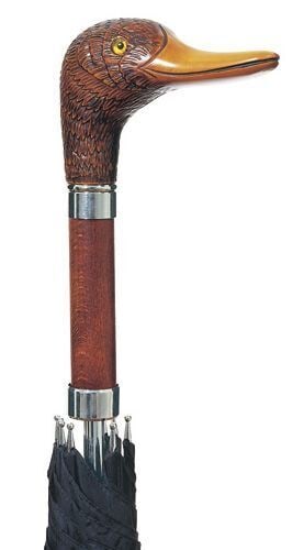 Antique Style Mallard Head Umbrella (1 of 1)