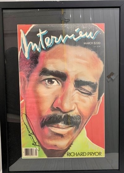 Andy Warhol: Interview signed by artist: Artist: Andy Warhol Title: Interview signed by artist Dimensions: 42 x 27 Medium: Signed by artist COA/Signed: COA Reserve: $150.00 Shipping: Domestic: Shipping rates are determined by destination Int