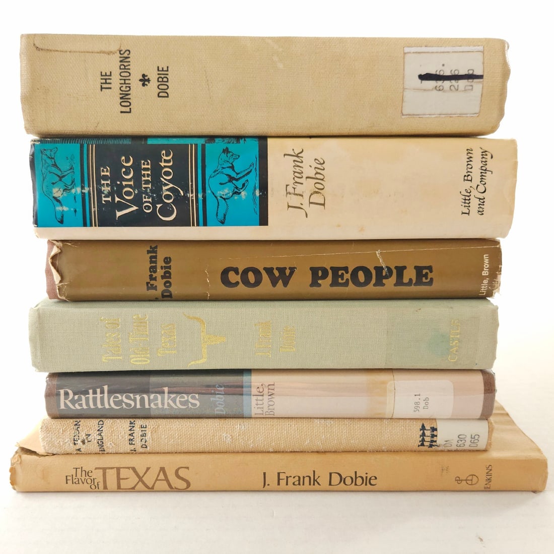 J Frank Dobie Hard Cover Book Bundle (set of 7) (1 of 16)