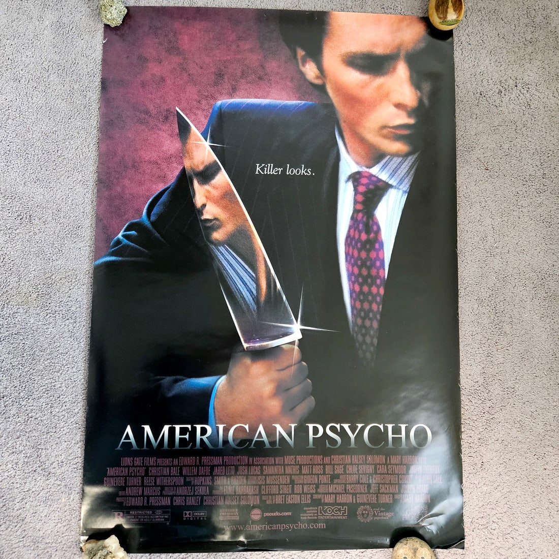 American Psycho 2000 Original Movie Poster One Sheet 27X40 (1 of 7)