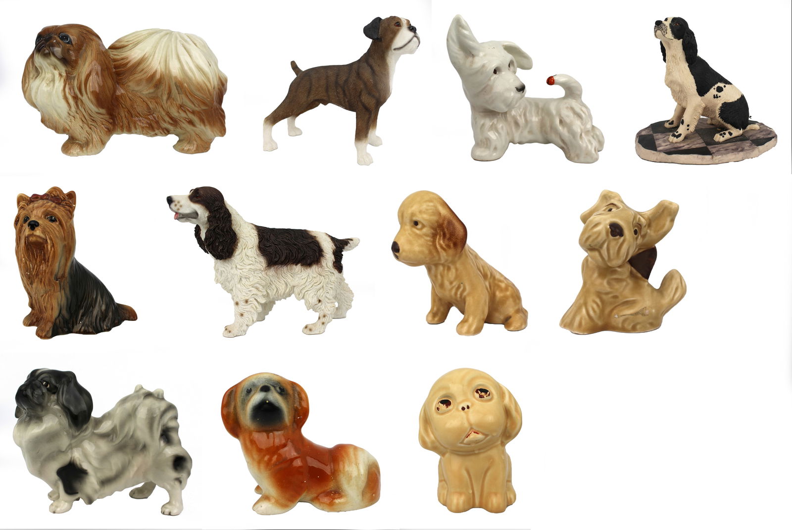 Collection of Dog Sculptures Collectibles (1 of 20)