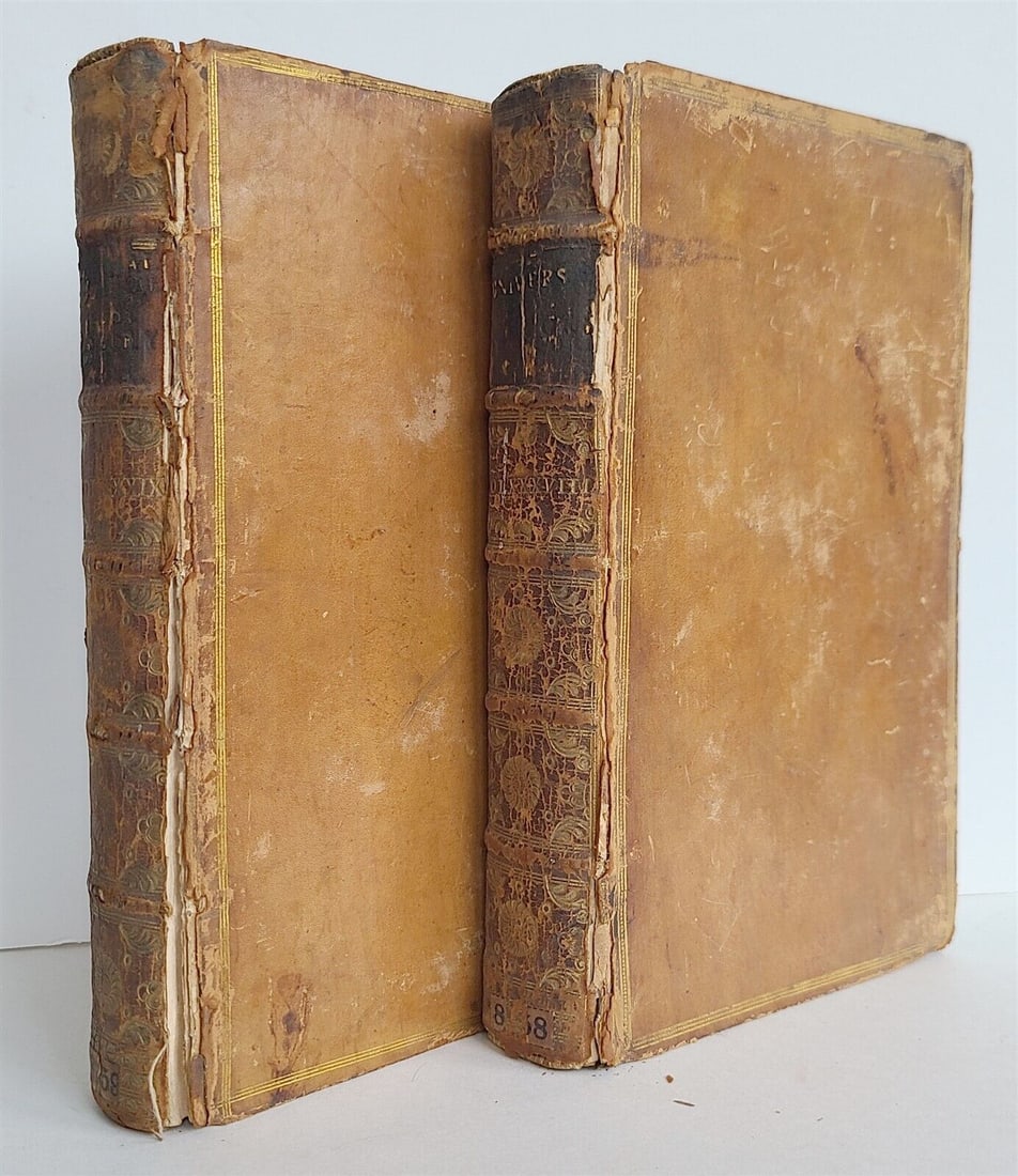 1763 MODERN PART OF UNIVERSAL HISTORY from EARLIEST TIME antique AMERICA 2 vols (1 of 8)