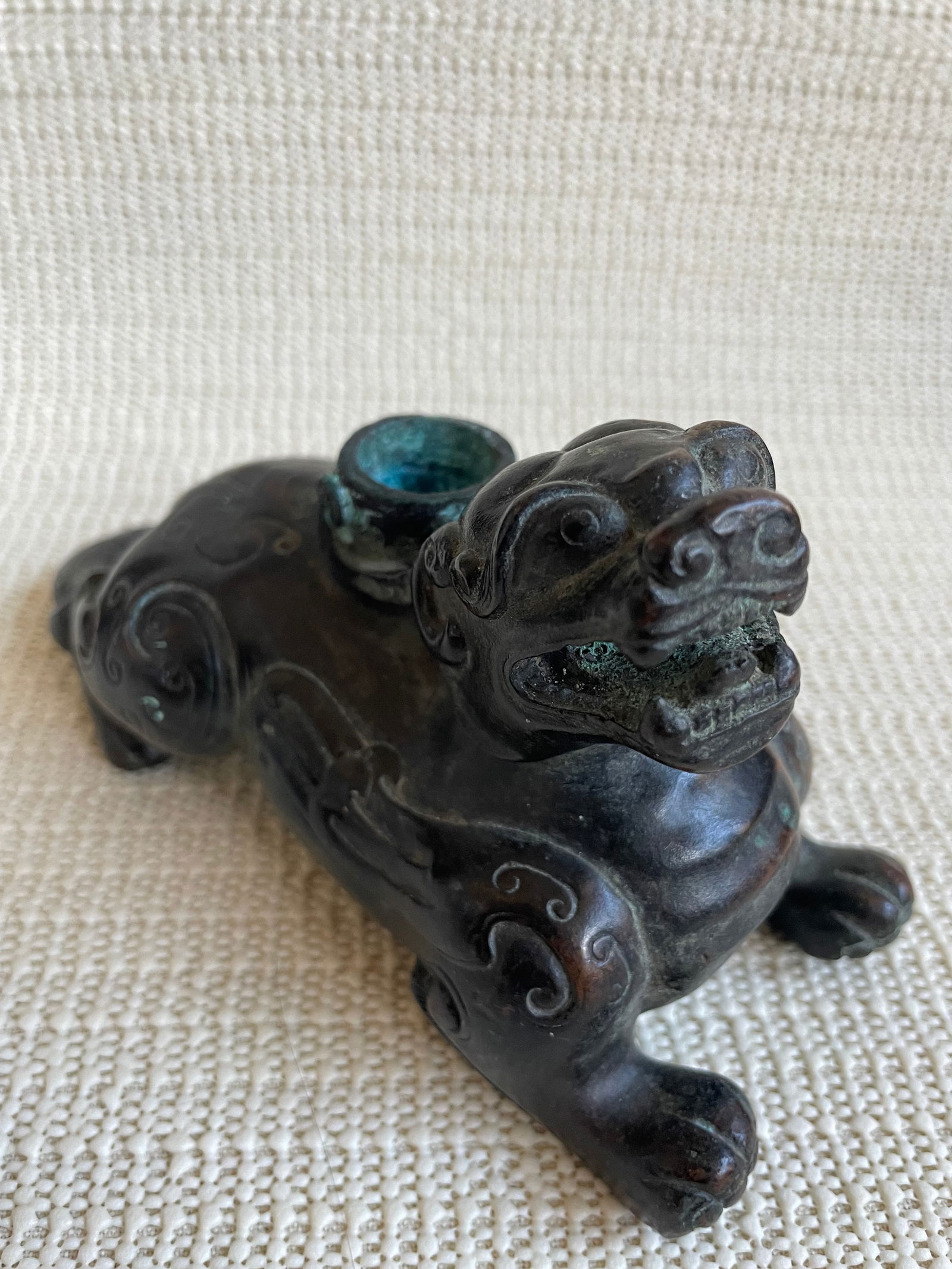 Antique chinese bronze bixie ming / qing period asian art (1 of 5)