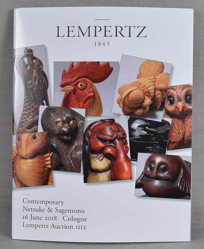Catalog CONTEMPORARY NETSUKE AND SAGEMONO 2018 (1 of 6)
