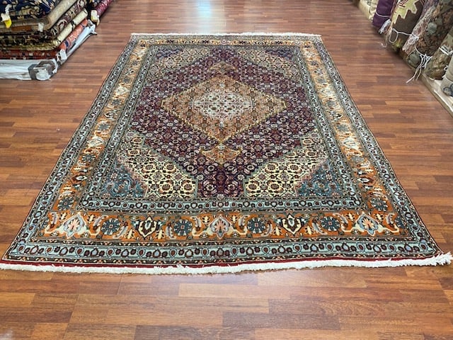 Vintage Persian Tabriz rug -4813 (1 of 7)