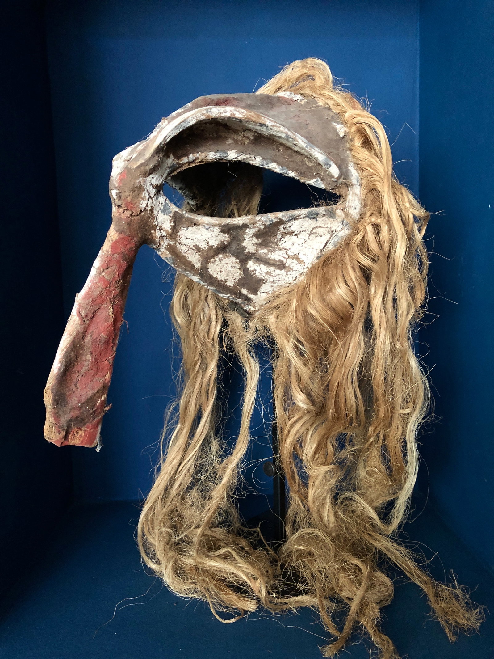 Old Dance mask - Cord, Wood - Vanuatu Boki mask - Vanuatu (1 of 13)