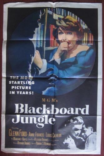 Blackboard Jungle - Margaret Hayes (1955) US One Sheet Movie Poster (1 of 1)