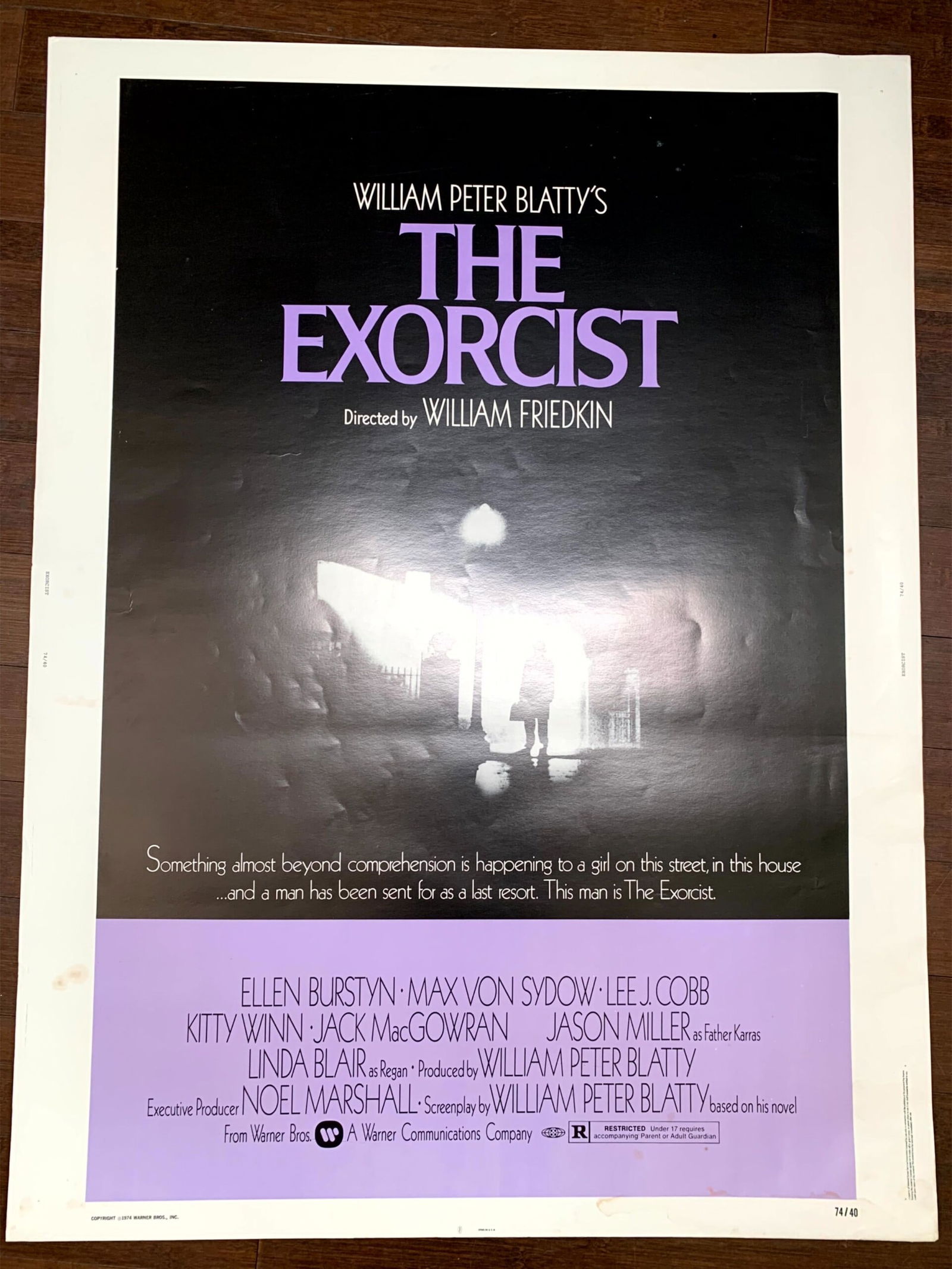Exorcist - Linda Blair (1974) 30x40 US Movie Poster (1 of 7)