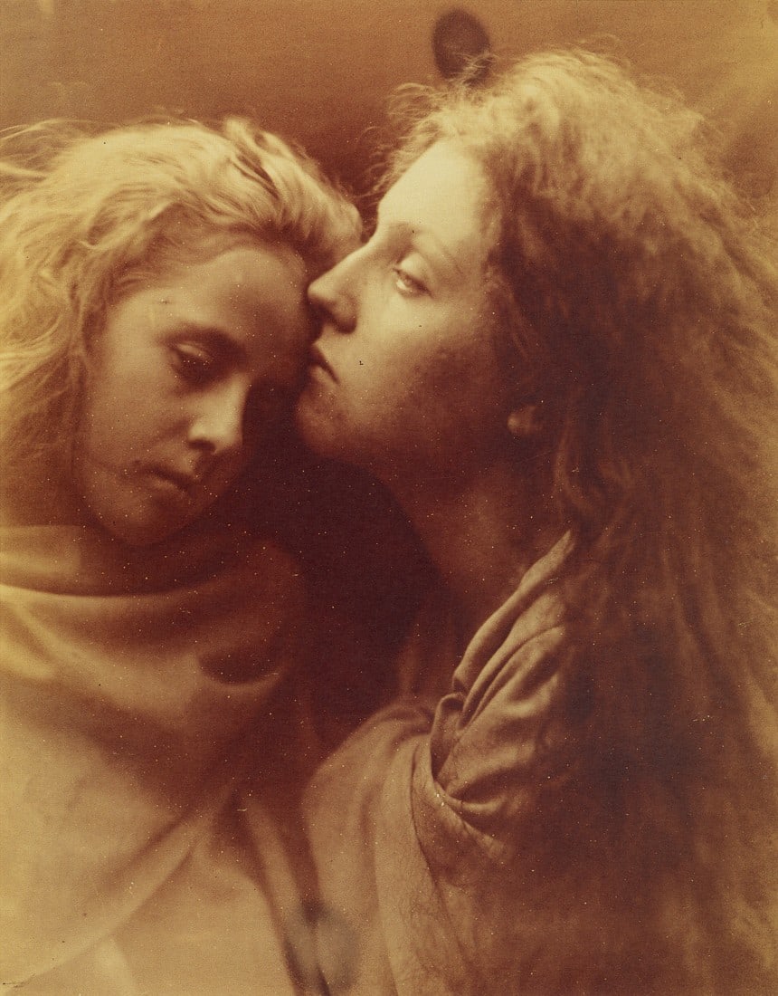 JULIA MARGARET CAMERON - The Kiss Of Peace, 1869 (1 of 1)