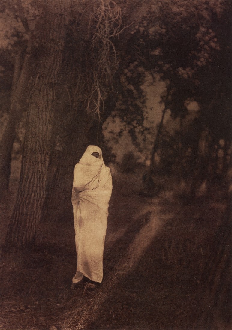 EDWARD CURTIS - Waiting in the Forest - Cheyenne (1 of 1)