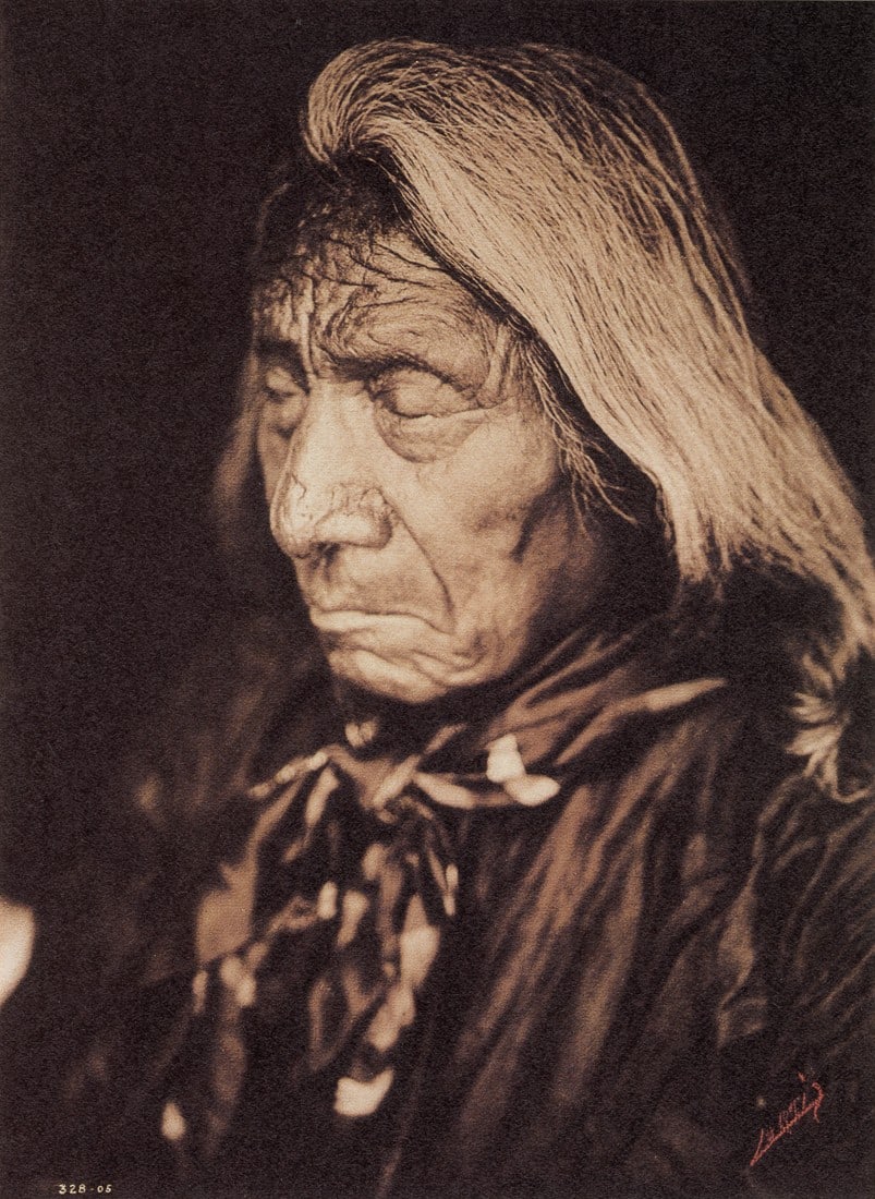 EDWARD CURTIS - Red Cloud, 1905 (1 of 1)
