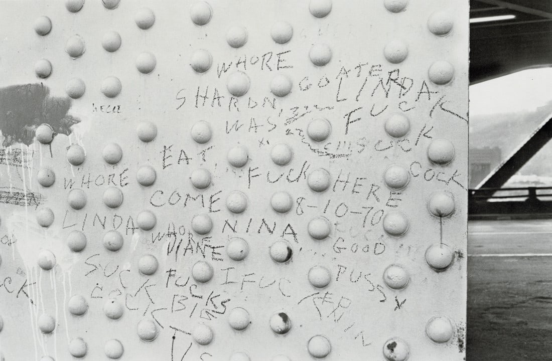LEE FRIEDLANDER - Pittsburgh, 1979: Artist: Lee Friedlander Title: Pittsburgh, 1979 Medium: Photo Litho, 1989, USA Dimensions: 9.35x6.15" Description: Heat Wax Mounted on 11x14" Conservation Board Artist Bio: Lee Friedlander (1934) is