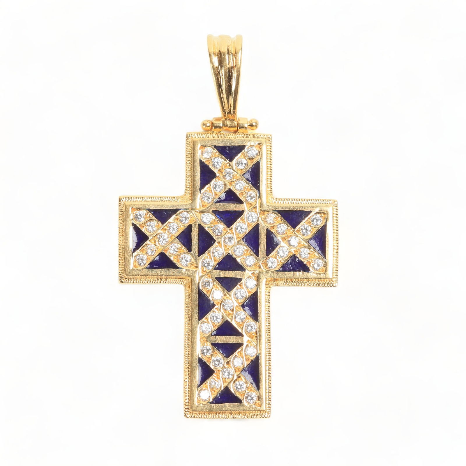 Gold Pendant - Cross (800 - 19.2 Karat) (1 of 7)