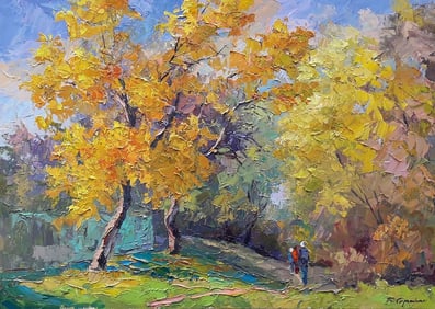 Oil painting Autumn colors Serdyuk Boris Petrovich