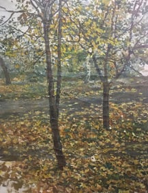 Oil painting Fall has come Palazhchenko Irina