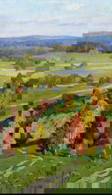 Oil painting With views into the distance Khokhlov Stanislav Alekseevich