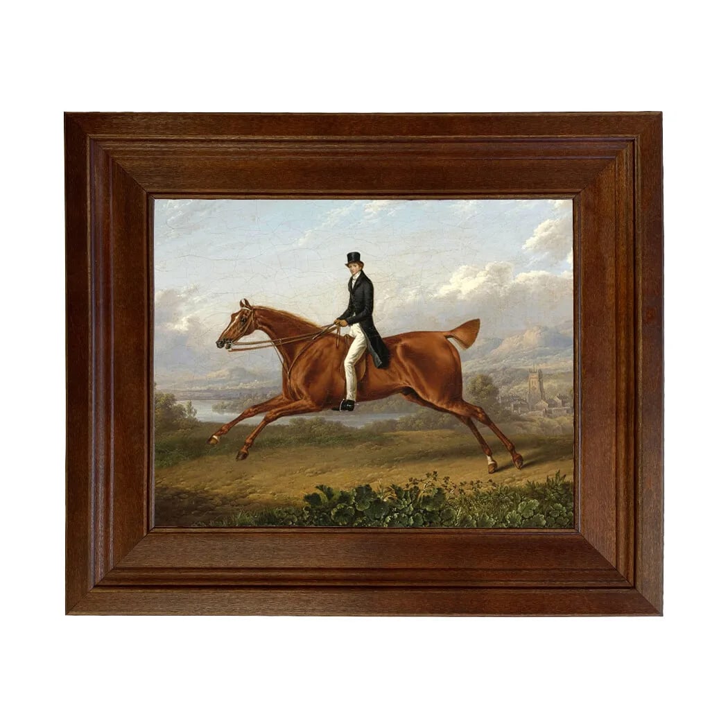 Charles Towne (1763-1840) Framed Oil Painting Print On Canvas (1 of 3)