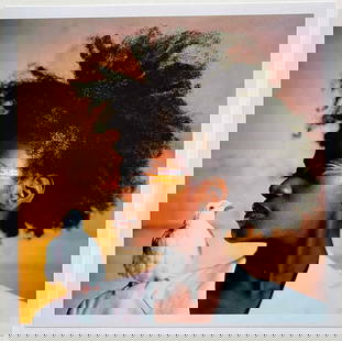Lyle Ashton Harris: Untitled(Mother) 1998: Artist: Lyle Ashton Harris Title: Untitled(Mother) 1998 Description: Color photograph signed in pen verso,. Measures 6" x 6" sheet. Reserve: $220.00 Shipping: Domestic: Flat-rate of $15.00 to anywhere