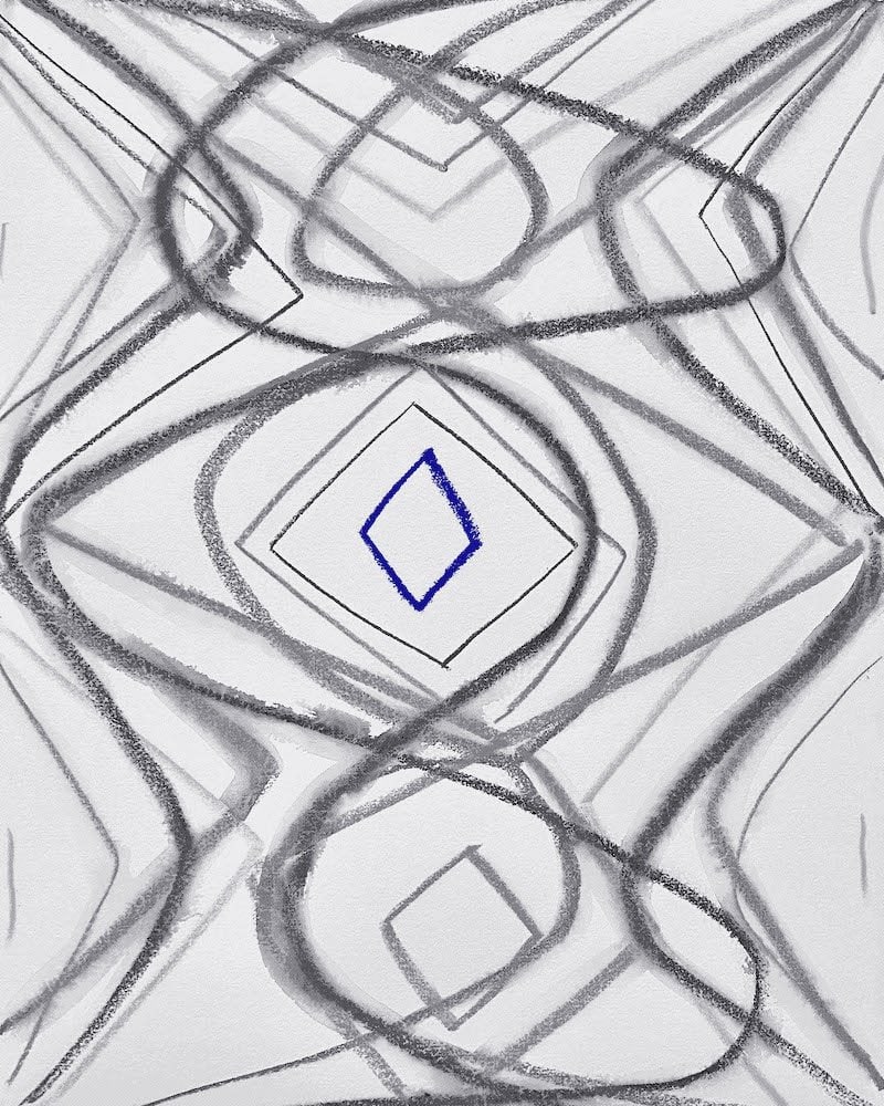 Marina Adams: Untitled 2020: Artist: Marina Adams Title: Untitled 2020 Description: Screenprint on paper. 18 7/8" x 15". ed. 100 Signed in pencil Reserve: $400.00 Shipping: Domestic: Flat-rate of $20.00 to anywhere within the con