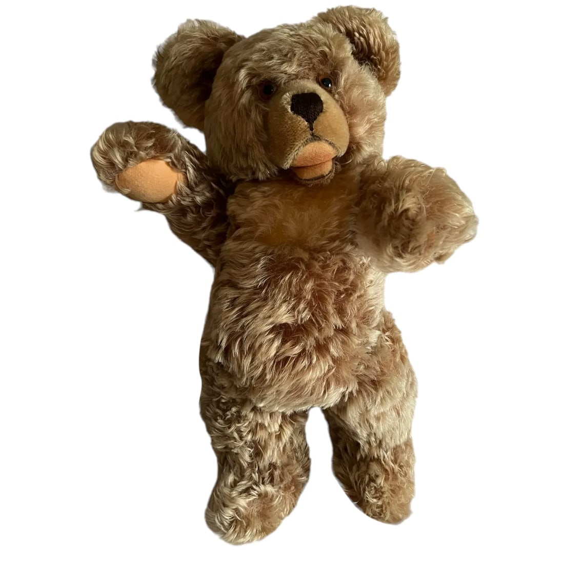 Vintage 18" Zottie Steiff German Mohair Bear hard stuffed Jointed / Growler (1 of 8)