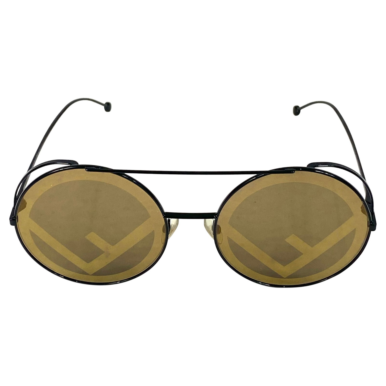 Fendi circle glasses new arrivals