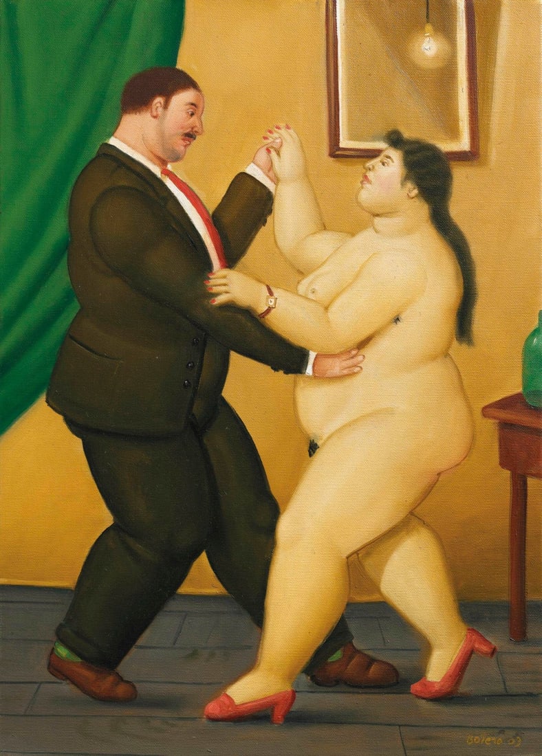 Fernando Botero (after) Santa Dancers 1983 (1 of 1)