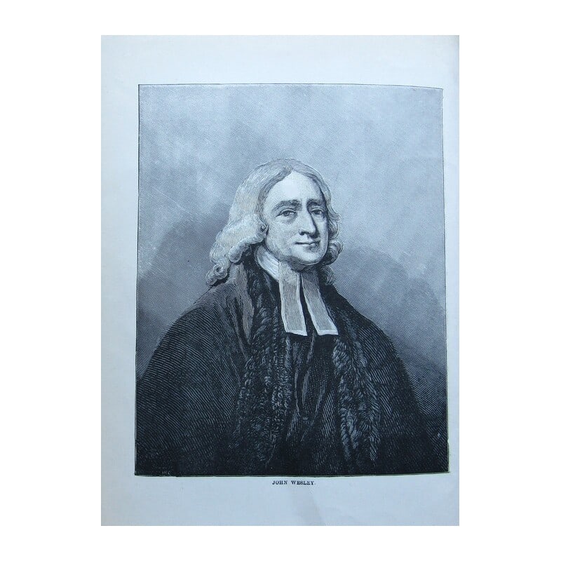 Wesley His Own Biographer: Title: Wesley His Own Biographer Description: First illustrated edition. 'Selections from the Journals of the Rev. John Wesley, A. M., With the original account of his death.' Decorative black leather