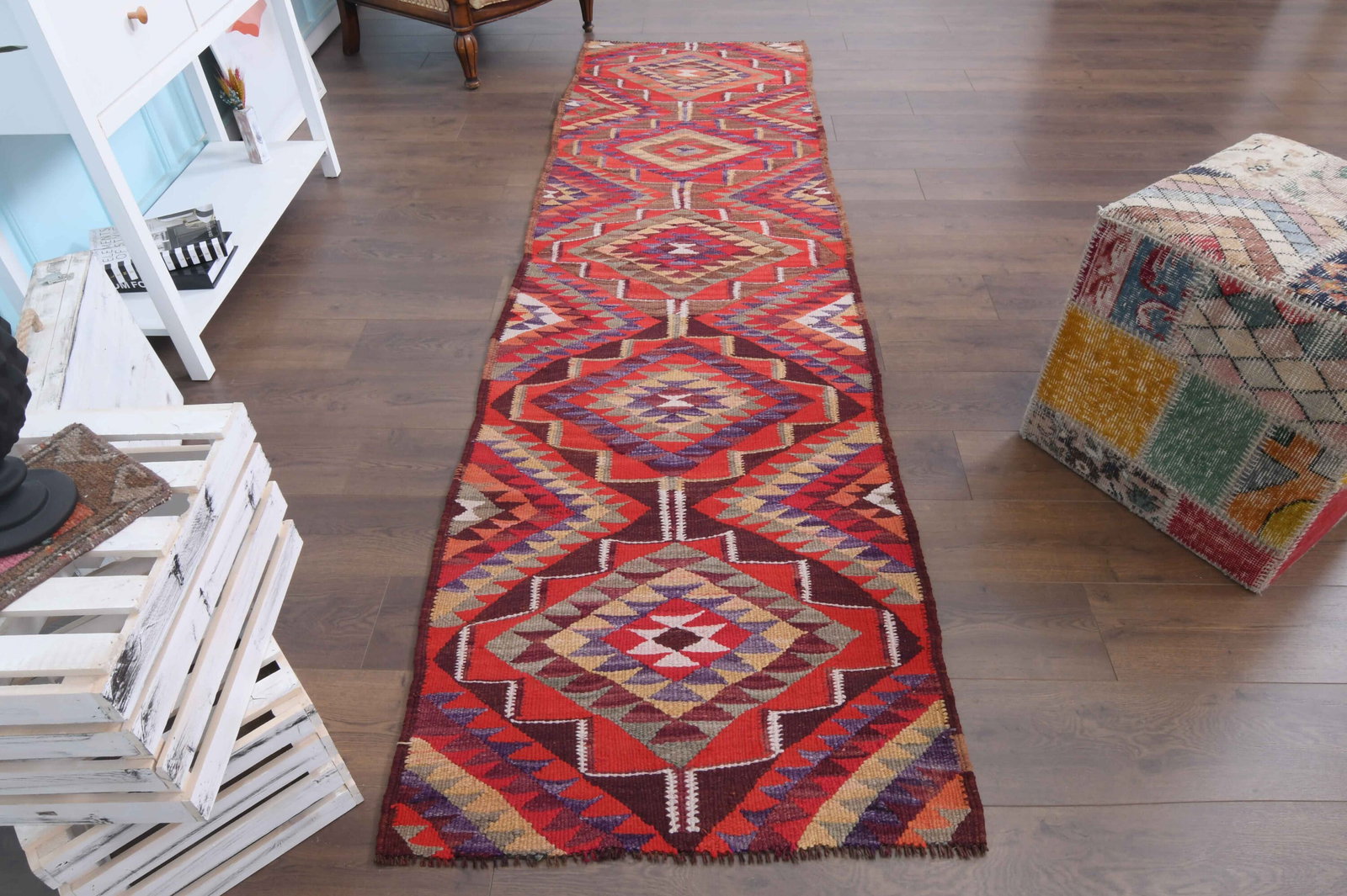 2.8 ft. X 10 ft. Kilim Rugs (1 of 10)