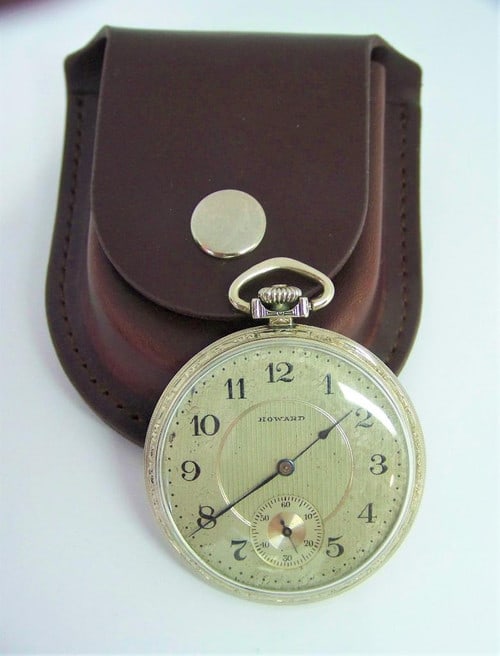Howard pocket watch 17 cheap jewels