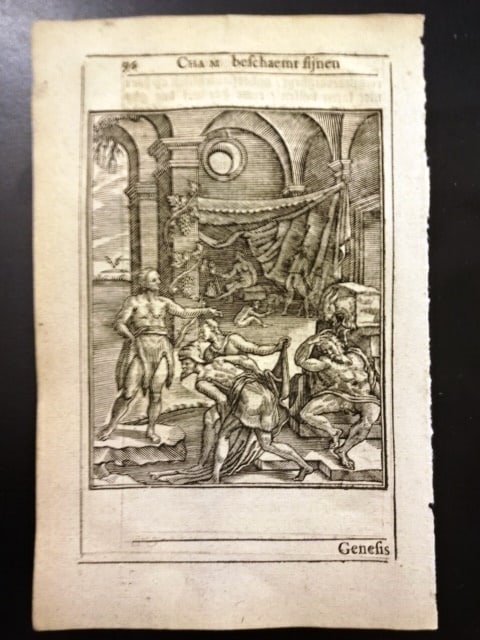 1644 Three Bible Leaves Van Sichem (1 of 3)