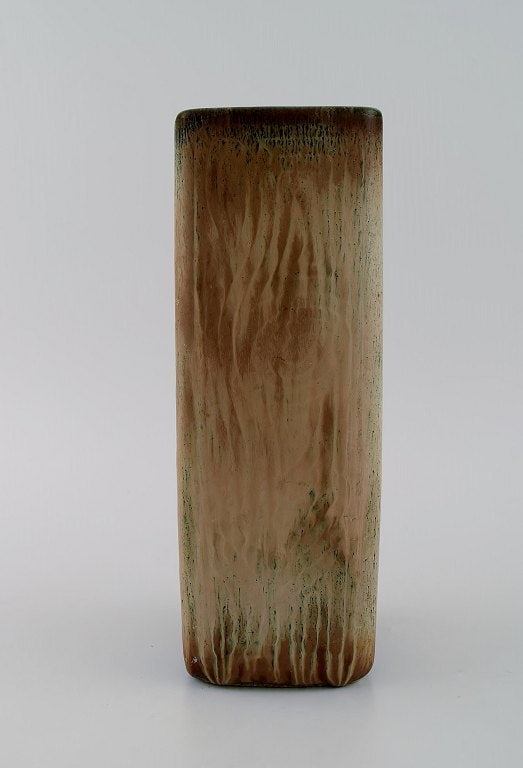 Gunnar Nylund for Rörstrand. Vase in glazed ceramics. Beautiful glaze in blue-green and light (1 of 7)