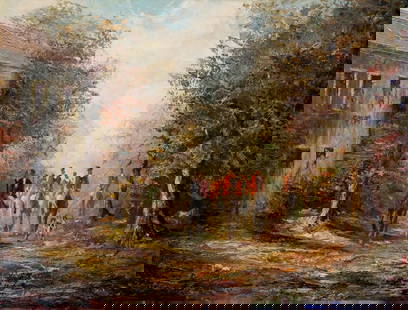 Oil painting Soldiers on the road Lutz: №Verne 18 *** ABOUT THIS PAINTING *** * TITLE: "Soldiers on the road" * ARTISTS: Lutz * SIZE: 60x80 cm/'23.62x31.49 inches' * MEDIUM: oil, canvas * HAND PAINTED: Original painting from our