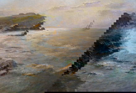 Oil painting Seascape