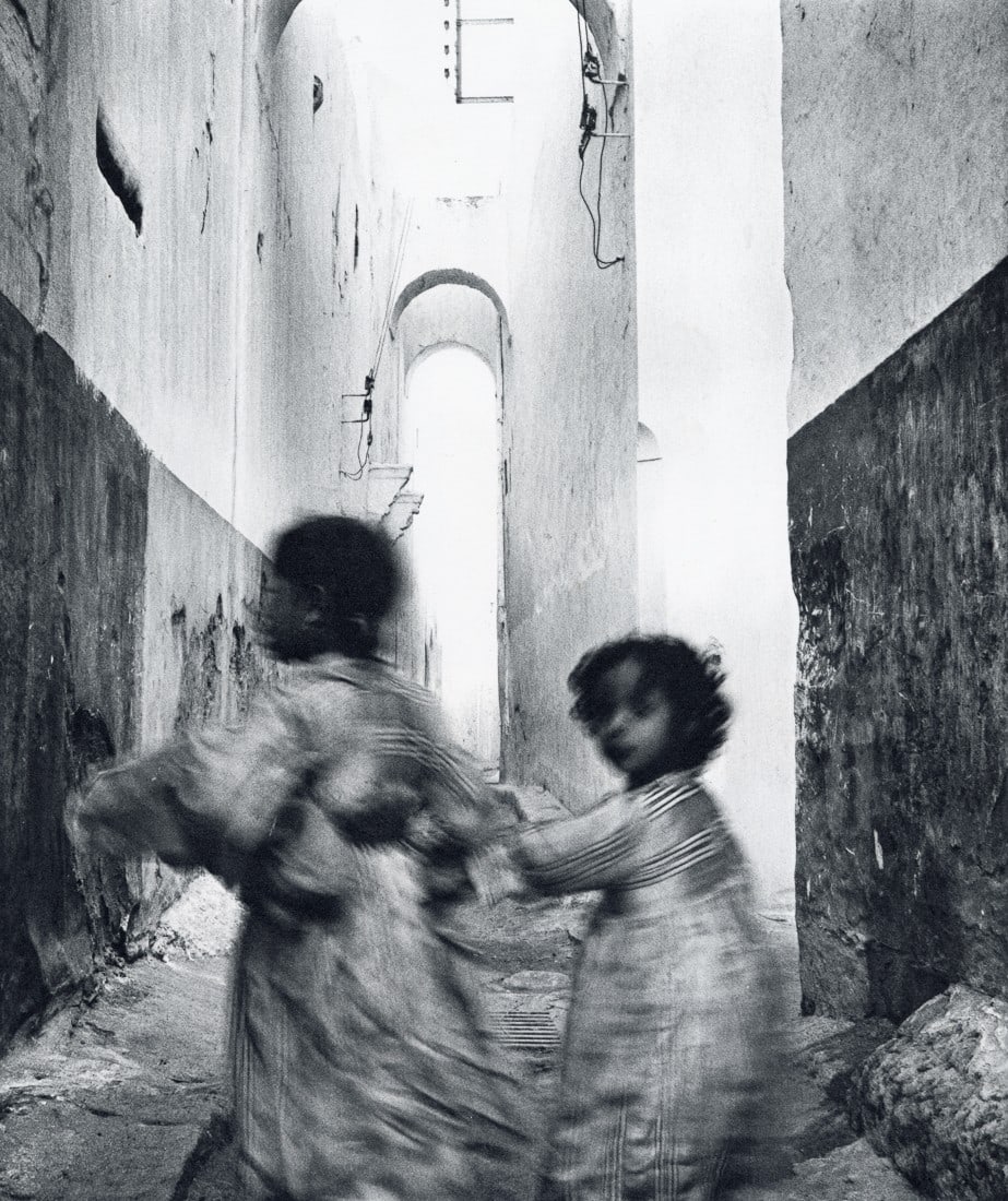 IRVING PENN - Children in the White City of Rabat: Artist: Irving Penn Title: Children in the White City of Rabat Medium: Photo Litho, 1960, Switzerland Dimensions: 8.6x10.25" Description: Heat Wax Mounted on 11x14" Conservation Board Artist Bio: Irvi